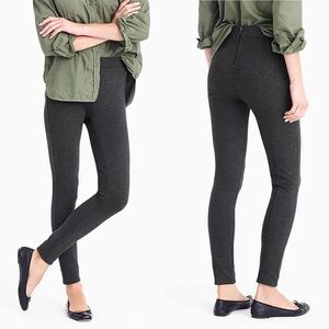 J. Crew Dark Gray Pixie Pant In Stretch Ponte Women’s Size 6R